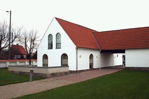 Sognegården - billede er taget før ombygningen i 2009, hvor sognegården udvides.